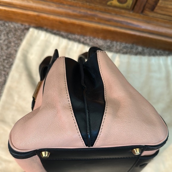 Chloe Two-Tone Two Way Satchel - Picture 11 of 16